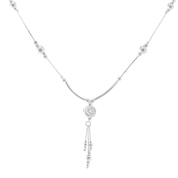Conjunto de collar con pulseras y aros de plata Brilho - PJU0121022-1