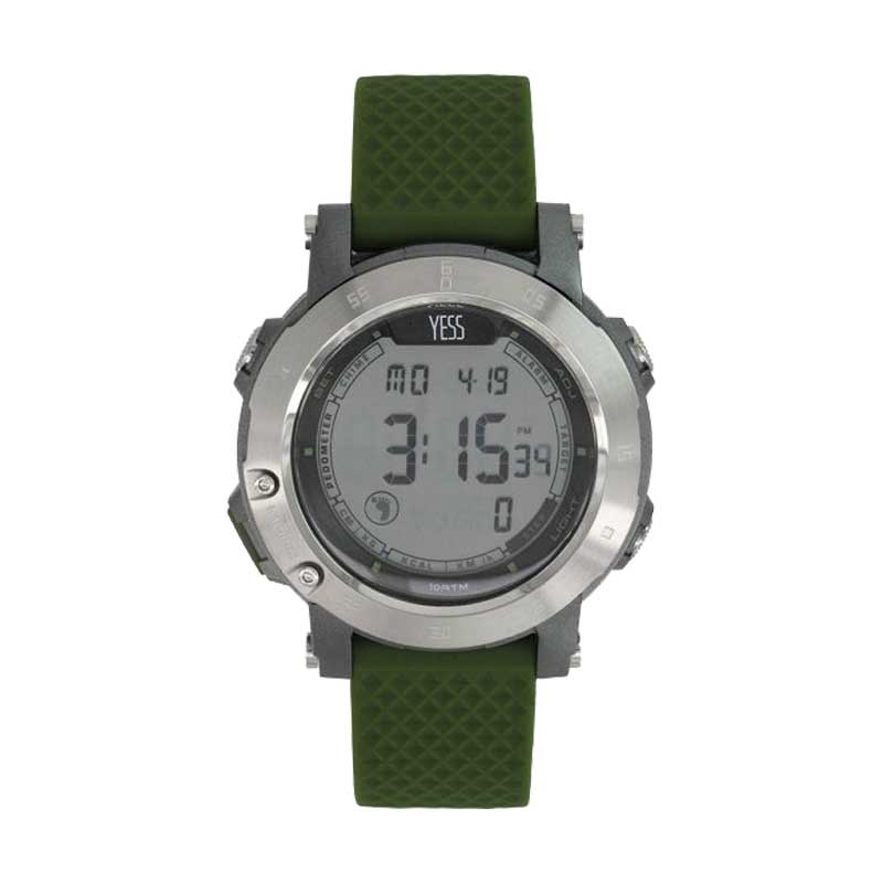 Reloj de hombre deportivo digital color verde
