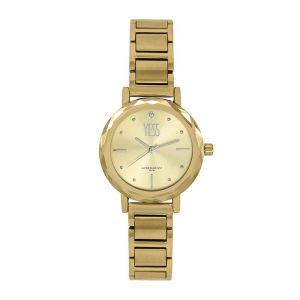Reloj de mujer clásico análogo color dorado Yess Watches - S18040S-04