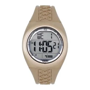 Reloj deportivo unisex modelo digital color dorado