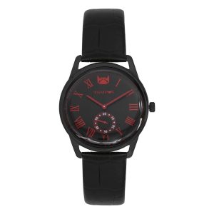 Reloj de hombre análogo clásico y números romanos rojos Tempus Watches - T332-04