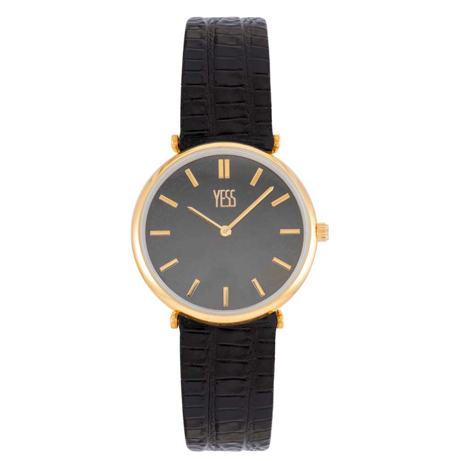 Reloj de mujer análogo color negro yess - 1913G-02