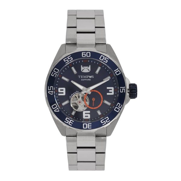Reloj de hombre automático de acero inoxidable 316 Tempus Watches S17581A-06 
