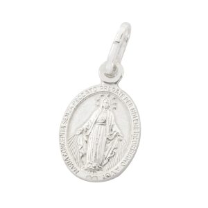 Dije religioso Virgen de los Rayos de 1,2cm Brilho - PDJ0122010-3-1